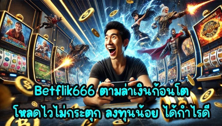 Betflik666 ตามล่าเงินก้อนโต โหลดไวไม่กระตุก ลงทุนน้อย ได้กำไรดี-1
